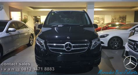 New Mercedes Benz V Class V220d Amg Line 2018 Indonesia Dealer Mercedes Benz Jakarta