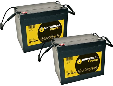 Universal Power Meyra Optimus 2 Blei Akku Batterie 2 x 12V/75Ah ab 343 ...