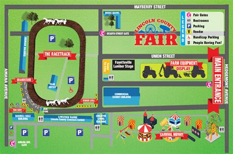 Fairgrounds Map | Lincoln County Fair | Fayetteville, TN