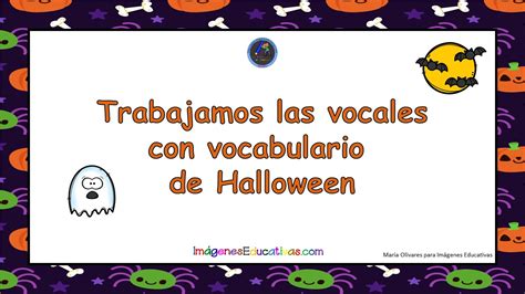 Vocales Vocabulario Halloween 1 Imagenes Educativas