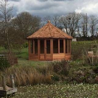 Wraysbury 8 Octagonal Cedar Summerhouse Chelsea Summerhouses Ltd