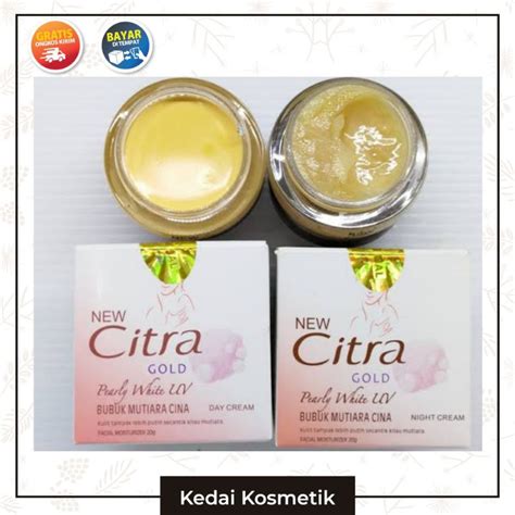 Jual CITRA GOLD THAILAND SIANG MALAM CREAM PENCERAH WAJAH Shopee