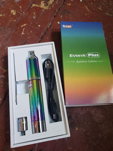 Yocan Evolve Plus Rainbow Edition Wax Vaporizer Yocanusa