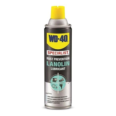 Wd40 21024 300g Specialist Rust Prevention Lanolin Lubricant