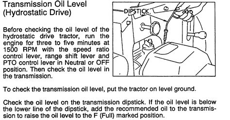 Check Hydraulic Fluid Tractorbynet