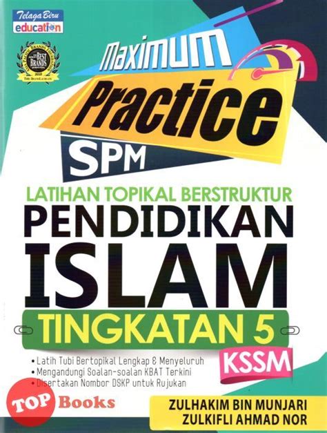 TOPBOOKS Telaga Biru Maximum Practice SPM Latihan Topikal Pendidikan