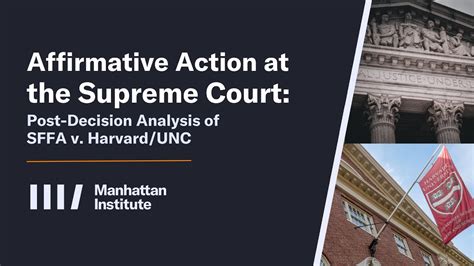 Affirmative Action At The Supreme Court Post Decision Analysis Of SFFA