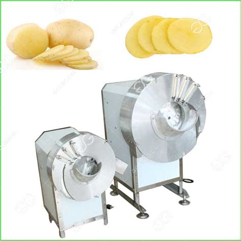 Industrial Potato Chips Slicer Machine For Business 500kg H