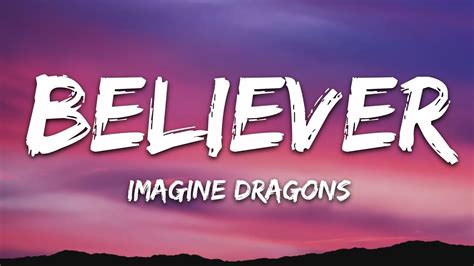 Imagine Dragons - Believer (Lyrics) - YouTube Music