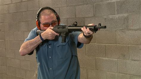 Range Test With The New Taccom Carbon Fiber Handguard On The Ruger PC