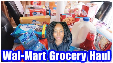 WALMART GROCERY HAUL Restocking After Spring Break EVERYTHING UNDER