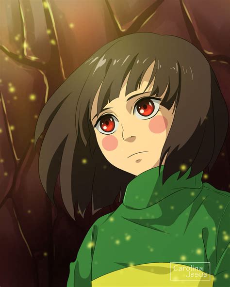 undertale chara  ginasuzumi  deviantart