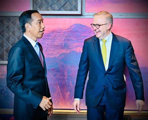 Foto Presiden Jokowi Apresiasi Dukungan Australia Untuk G Indonesia