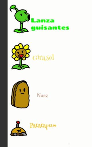 Dibujo Todas Las Plantas Pvz Universo Pvzpvz Oficial Amino