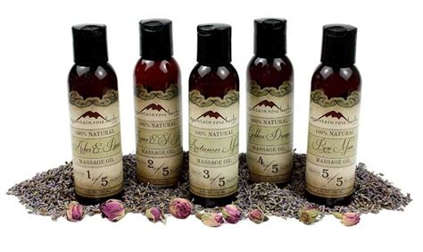 New Packaging For Massage Oils