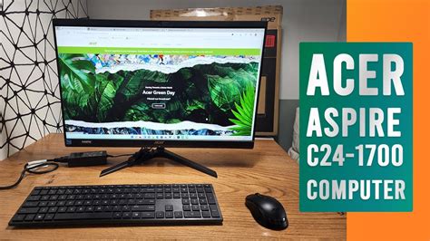 Acer Aspire C24 1700 AIO Desktop 2022 12th Generation Model Unboxing