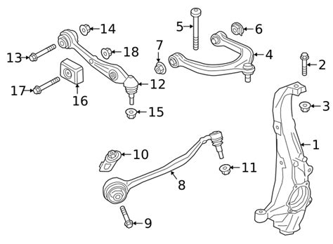 Genuine BMW 31 10 6 878 082 Rear Lower Control Arm FREE Shipping On