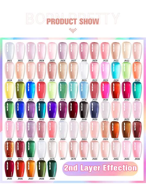 Born PRETTY Amber Jelly Gel Polish Nude Gel Polish Natural Color