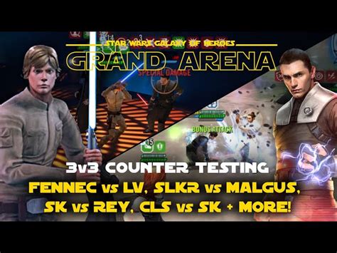 V Fennec Vs Lv Nest Vs Maul Slkr Vs Malgus Starkiller Vs Rey Cls