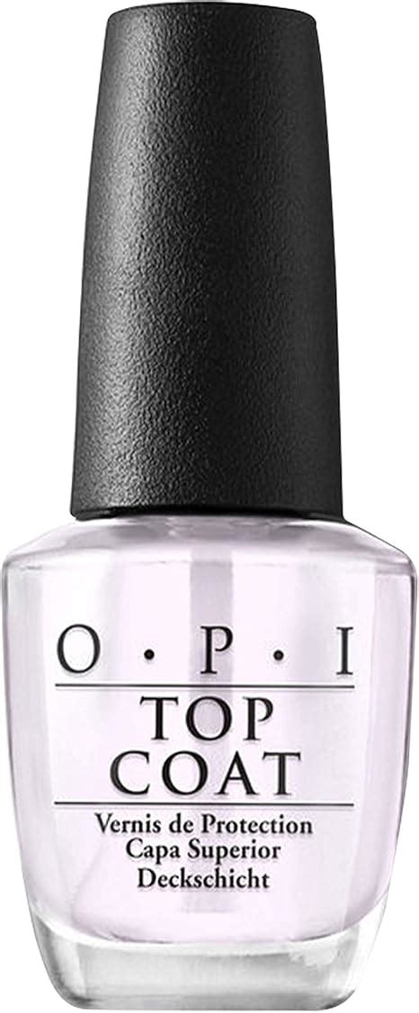 OPI Top Coat | Vernis à Ongle Transparent Brillant | Protectrice ...