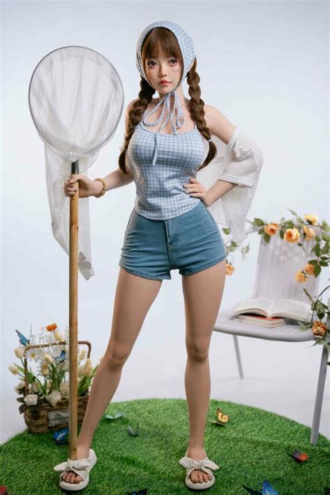 Jade Rice Life Size Cute Sex Doll With Silicone Head Nakedoll