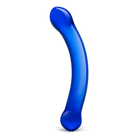 Koop Glas Curved G Spot Glazen Dildo Discreet Bij Hunkie Nl