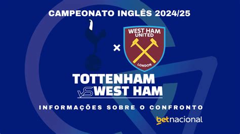 Tottenham x West Ham onde assistir ao vivo horário escalações e