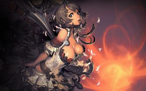 Wallpaper Illustration Anime Mythology Ecchi Screenshot