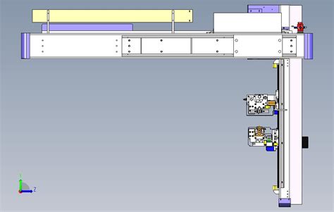 注塑机五轴机械手3d模型 Step 模型图纸下载 懒石网