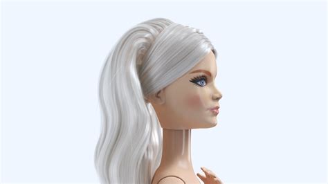 Nude Barbie Dolls Collection D Model Ds Fbx Obj Ma Max C D Free D