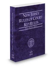 New Jersey Rules of Court - State KeyRu... | Legal Solutions