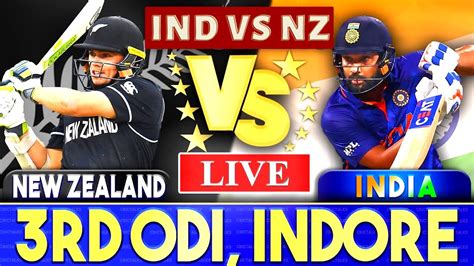 HOGI KATTE KI TAKKAR IND VS NZ 3RD ODI LIVE IND VS NZ ODI SERIES