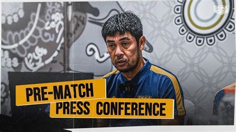 Pre Match Press Conference Persik Kediri Vs Dewa United Fc Matchday