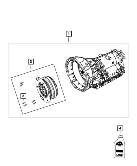 2014 2015 Mopar With Torque Converter Transmission Kit Remanufactured R8260786ab Mopar Estore
