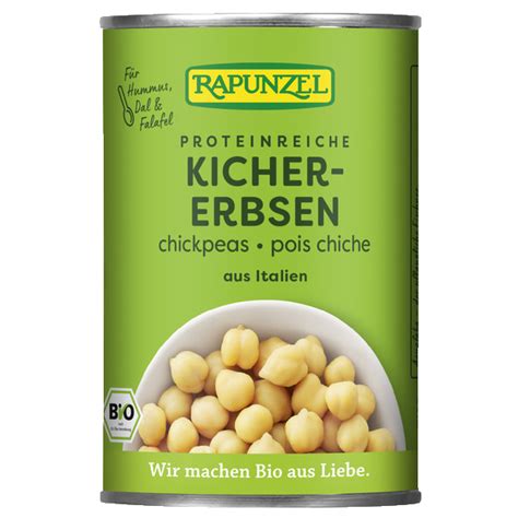 Bio Produkt Kichererbsen In Der Dose Rapunzel Naturkost