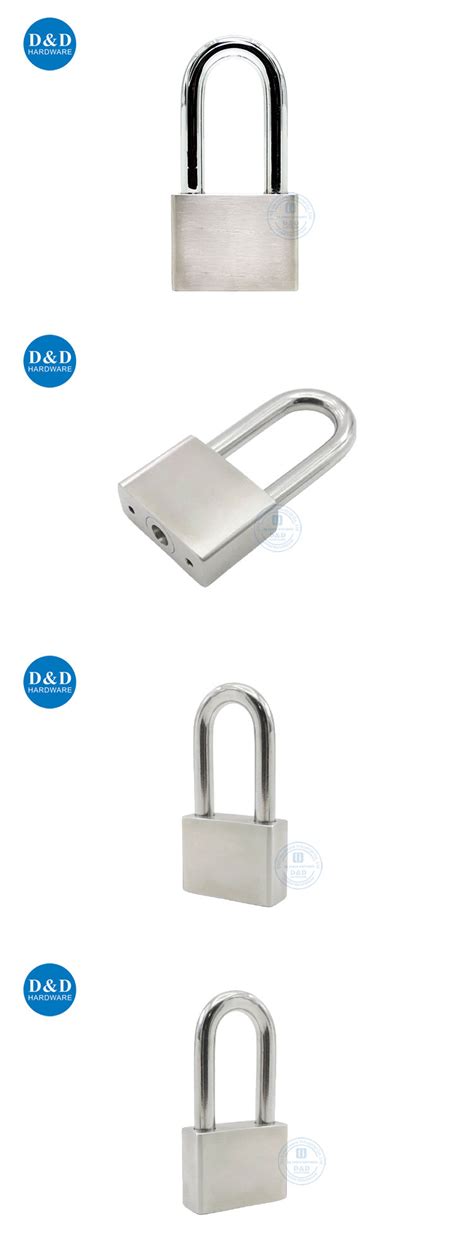 Stainless Steel Lock Top Security Copper Padlock Keyed Alike Different