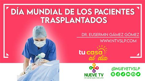 Día Mundial de los Pacientes Trasplantados YouTube