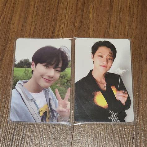 X Woodz Cho Seungyoun Official Album Photocard Hobbies Toys