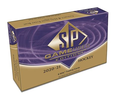 2020 21 HOCKEY UPPER DECK SP GAME USED HOBBY BOX