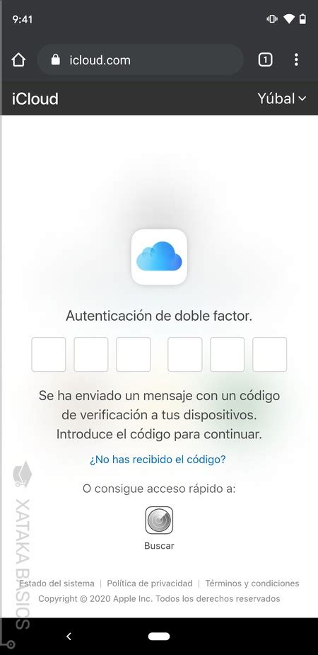 iCloud desde el móvil cómo entrar y qué puedes hacer