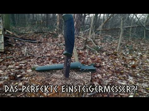 Das PERFEKTE Einsteigermesser Morakniv Companion AA8 Messer Test