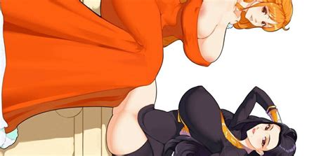 buceta hentai r34 one piece pornô peitudas nami and nico robin abrindo