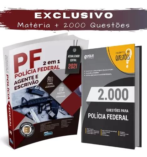 Apostila Pf Agente E Escriv O Ed Alfacon Quest Es