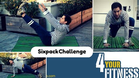 Sixpack Challenge Schnell Und Einfach Bauchmuskeln Aufbauen Youtube