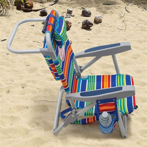 Tommy Bahama Striped Folding Backpack Childrens Beach Chair 3 10