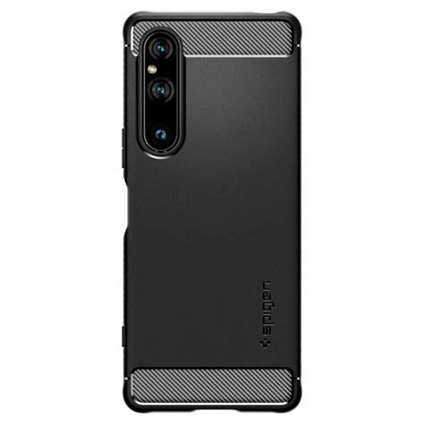 Husa Spigen Rugged Armor Sony Xperia V Matte Black Doopshop Ro