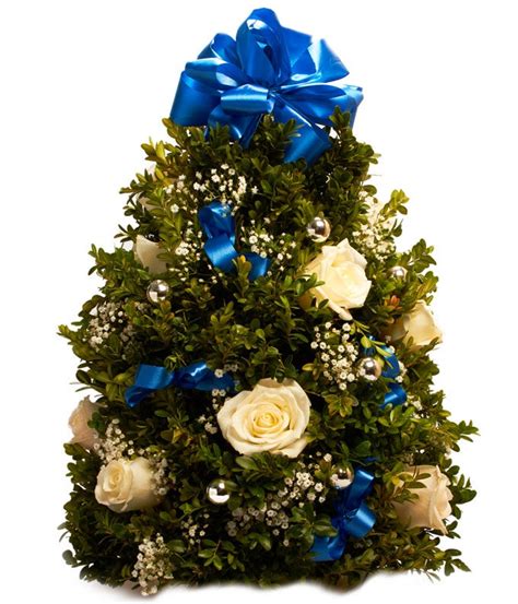 Blue Christmas Mini Tree Flowersusa Net