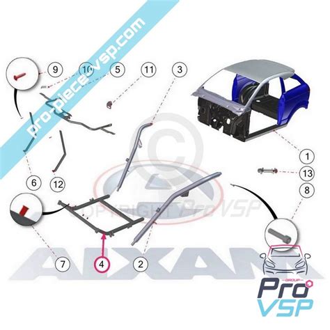 Berceau moteur voiture sans permis Aixam City Coupé Impulsion Vision