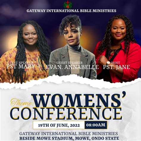 Womens Conference Flyer Template 8 Postermywall