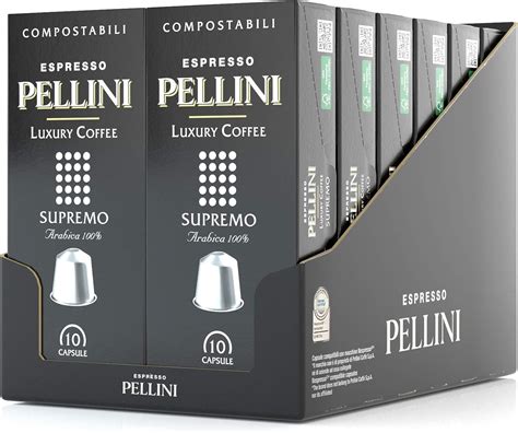 Pellini Caffè Espresso Luxury Coffee Supremo Capsule Compatibili